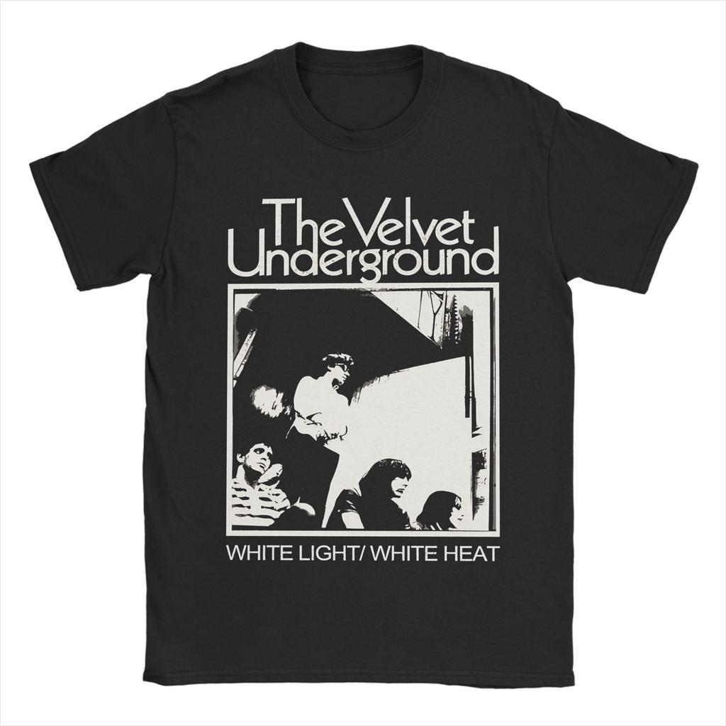 The Velvet Underground Pánské/Dámské Bavlněné Tričko Hip Hop O-výstřih Krátký Rukáv