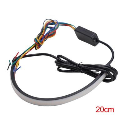 Tail Light Flexible LED Motorcycle Stop Light Black CM