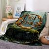 1pc Lord of the Rings Flannel Blanket Soft Warm Throw for Home, Office, Travel, All-Season Cozy Bedding GiftL1293