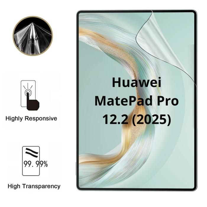 Protection écran pour Huawei MatePad Pro 12.2 (2025) [Pack 2] Film Plastique Protecteur Résistant Ultra Mince Phonillico®