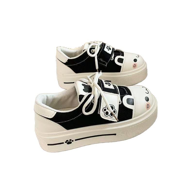 Autumn cute soft girl women's shoes soft cute comfortable sneakers small thick-soled versatile board shoes casual shoes women