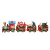 Multicolor Christmas Train Cartoon Animal Mini Christmas Tree Train  Ornament
