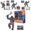 Godzilla Vs Kong King Kong Toy Model Figure Highly Posable Pvc Material 14cm Height
