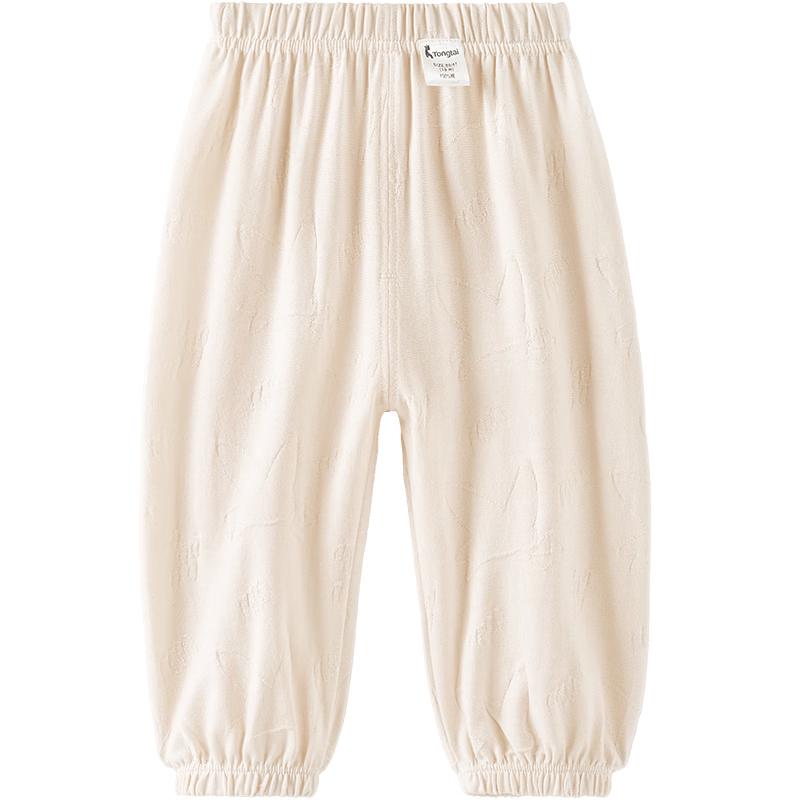TONGTAI Baby Summer Cotton Anti-Mosquito Lantern Pants