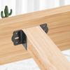 Easy To Install Bed Hinges Thickened Stabilizing Bed Structural Component  Leg Connector