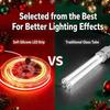 Multicolor Christmas Neon Sign Vibrant LED Light Light Up Design Christmas LED Neon Light USB Powered Photo Props