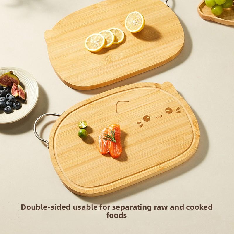 Vegetable Board Fruit Cutting Board Complementary Food Household Breadboard Cute and Interesting Cutting Board Kitchen