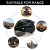 Bike Helmet Anti-collision Sport Cycling Helmet with Taillight Portable Lightweight Ultralight Adjustable for Skateboard Scooter