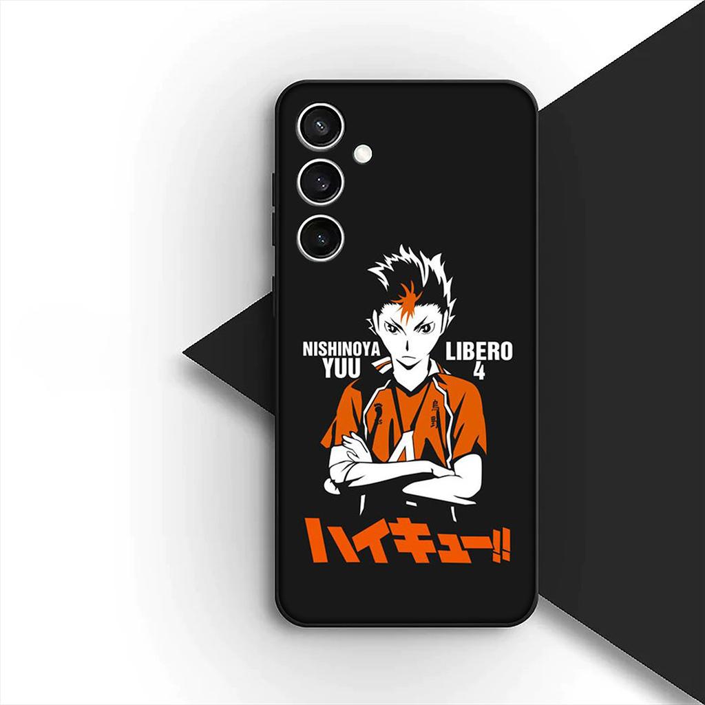 Cover for Samsung Galaxy S20 S22 S21 FE Ultra Plus A07 A17 A15 A16 A25 A57 A37 Casing Phone Case Oikawa Tooru Haikyuu karasuno