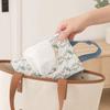 Baby Wipes Pouch Floral Quilted Portable Baby Organizer Bag Refillable Wet Wipes Bag