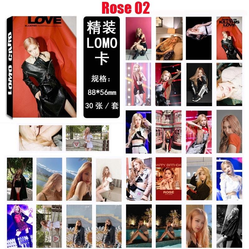 BEREIT AUF LAGER// 30 Stück/Box BLACKPINK Kpop Lomo-Kartenalbum "SQUARE UP" "Kill This Love" Jennie Jisoo