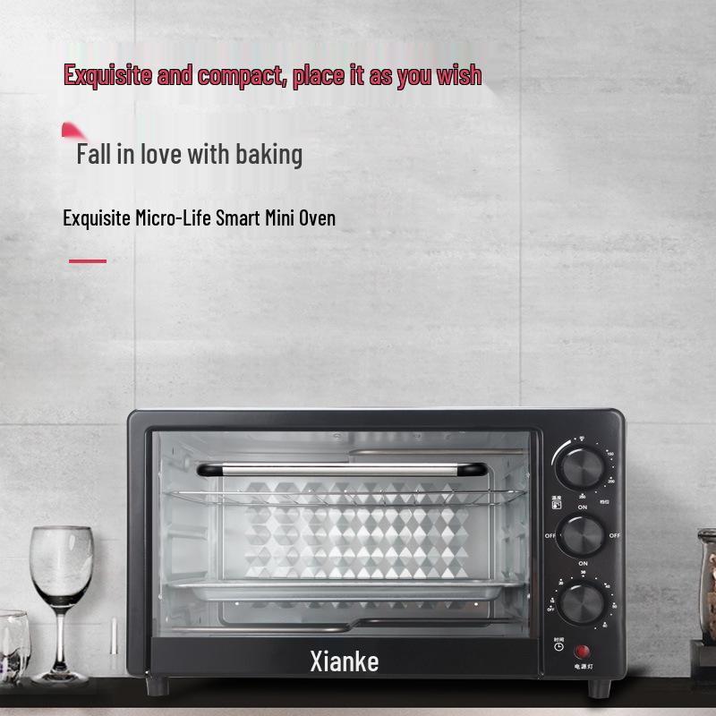 SINKO 22L Electric Oven: Celebrity-Inspired, Automatic, Multifunctional, Large Capacity Countertop for Home Baking