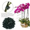 20Pcs Plastic Garden Clip, Dark Green Vine Support Bundle, Plant Clips, Phalaenopsis Graft Orchid Stem Clips