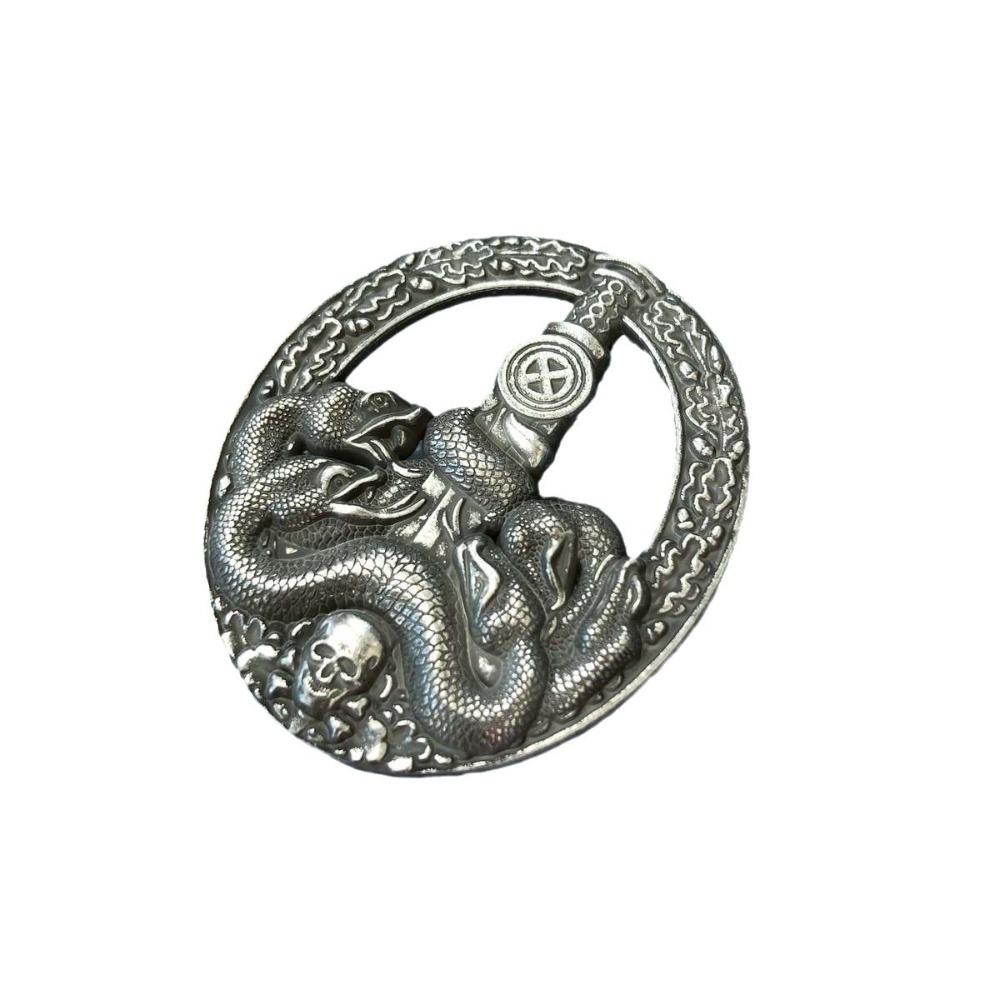 Medaglia Anti-Turismo Tedesca, Medaglia Commemorativa Straniera, Medaglia Sovietica, Spilla Medusa Hydra, Distintivo Teschio, Regalo di Natale, Calze della Befana