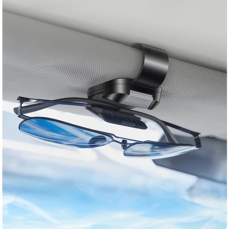 2pcs car glasses clip, multi-functional fashionable car glasses holder, visor storage bracket for cars interiors