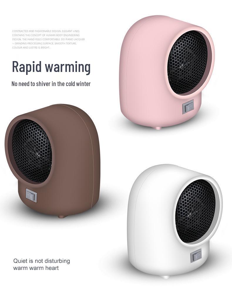 Compact Electric Desktop Heater and Foot Warmer