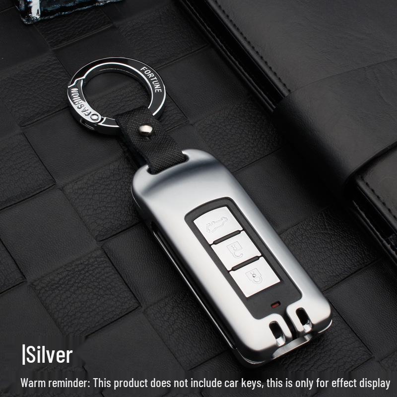 

Mitsubishi Outlander, Eclipse Cross, ASX Keychain Cover - Metal Remote Control Case