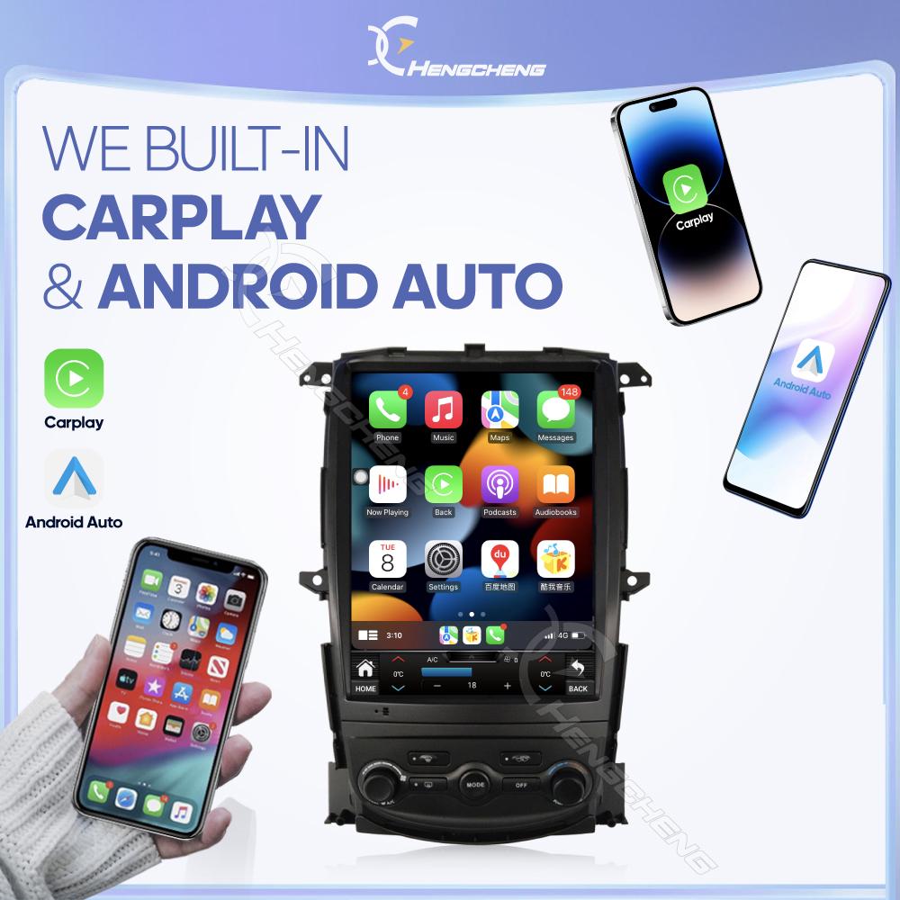 10.4inch Car Radio Multimedia Video Player For Nissan 370 Z 2009-2020 GPS Navigation Android13 Auto Carplay 4G Wifi 360Camera