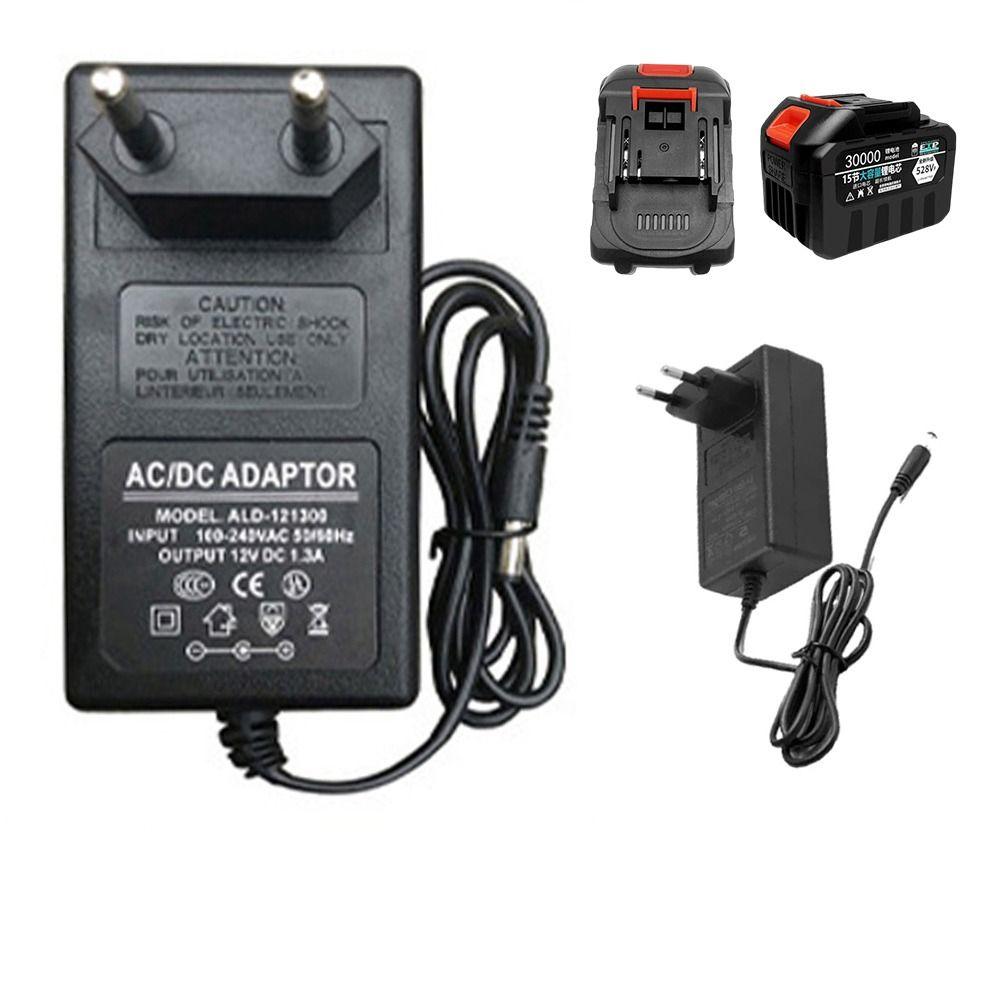 US/EU/UK/AU Plug Power Tool Adapter 1A Battery Transformer  Electric Tool Accessories