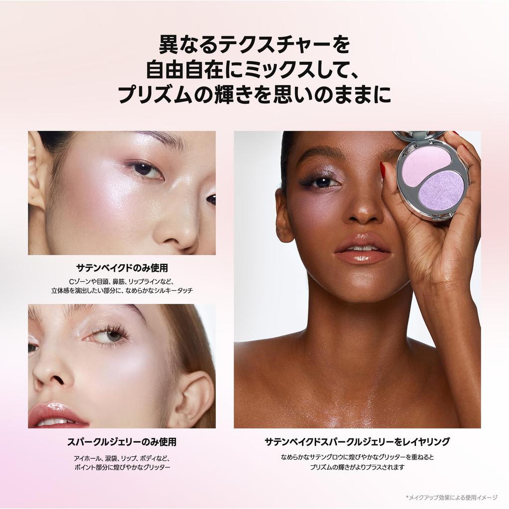 PRISM HIGHLIGHTER DUO Prism Highlighter Duo 3 Nyanser Bakad 3g Gelé 4g [TIRTIR] [TIRTIR] (Champagne Halo)