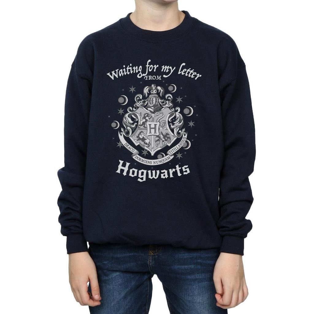 HARRY POTTER Jungen-Sweatshirt „Hogwarts Waiting For My Letter“.