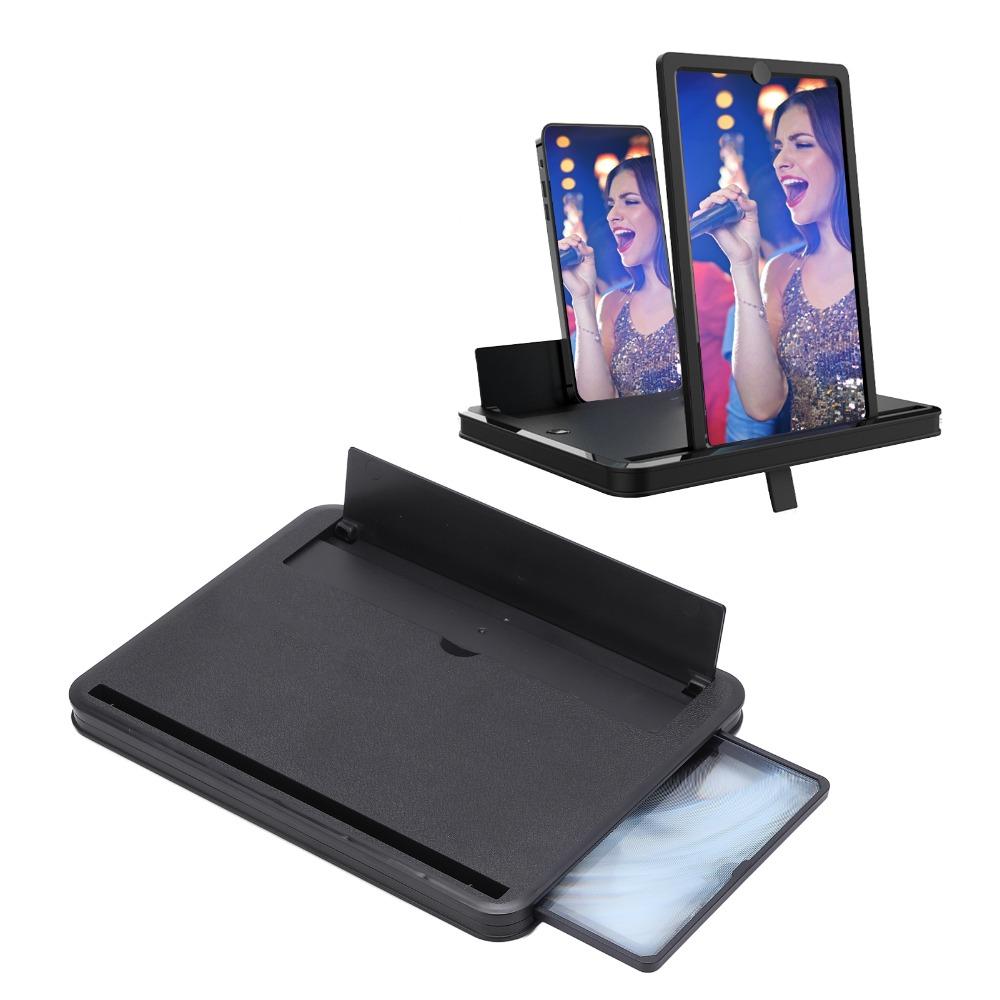 Portable HD Video Amplifier Pull Out Phone Stand Mobile Phone Screen Magnifier  Movies Viewing