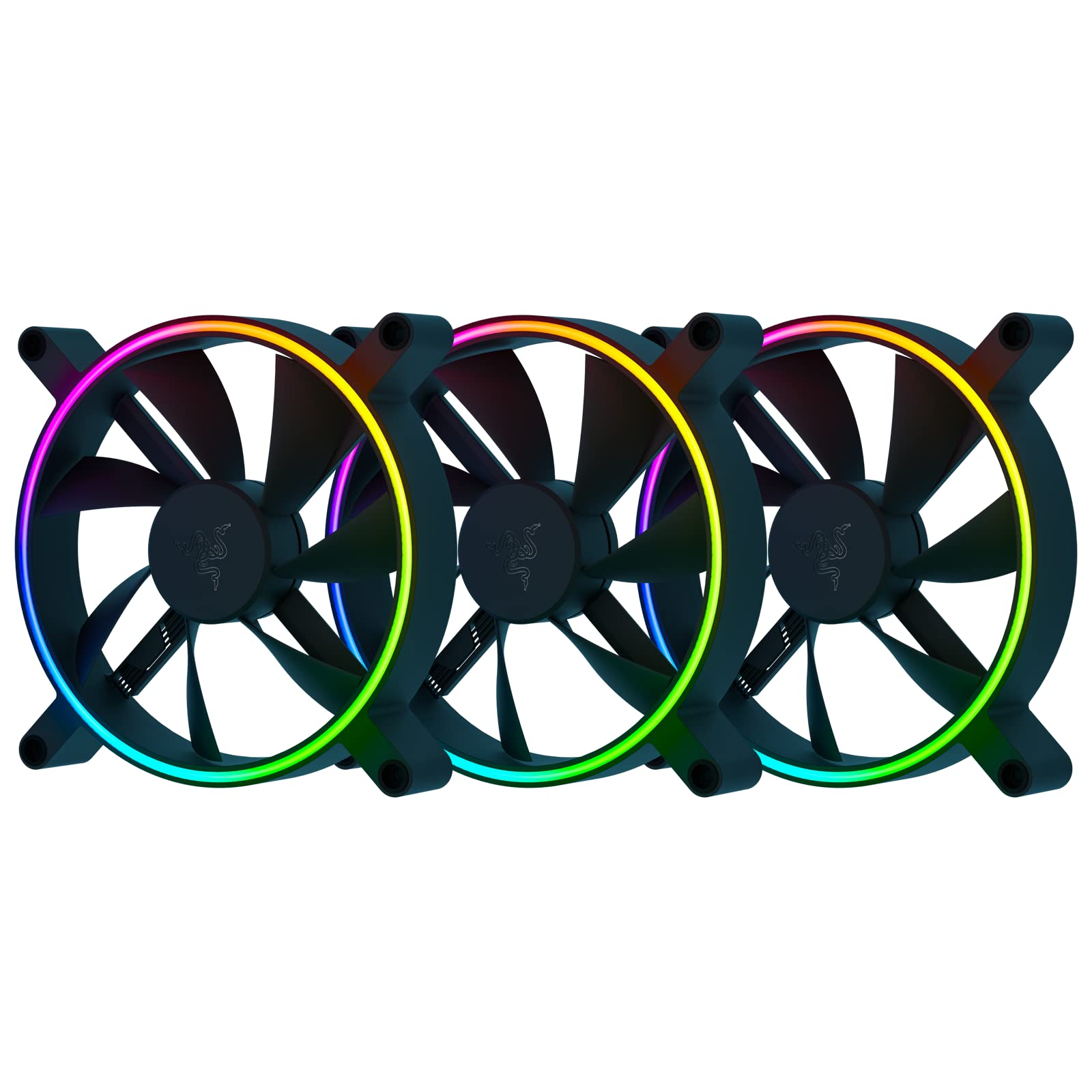 

Razer Kunai Hydraulic 140mm aRGB PC Quiet and Powerful aRGB Fan PWM Fan Controller Support Razer Chroma RGB Power 3 Fans Fan - - -