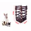 Rabbit Wooden Grass Shelf Bite Resistant Hanging Hay Feeder Small Animals Feeding Hay Manager For Guinea Pig