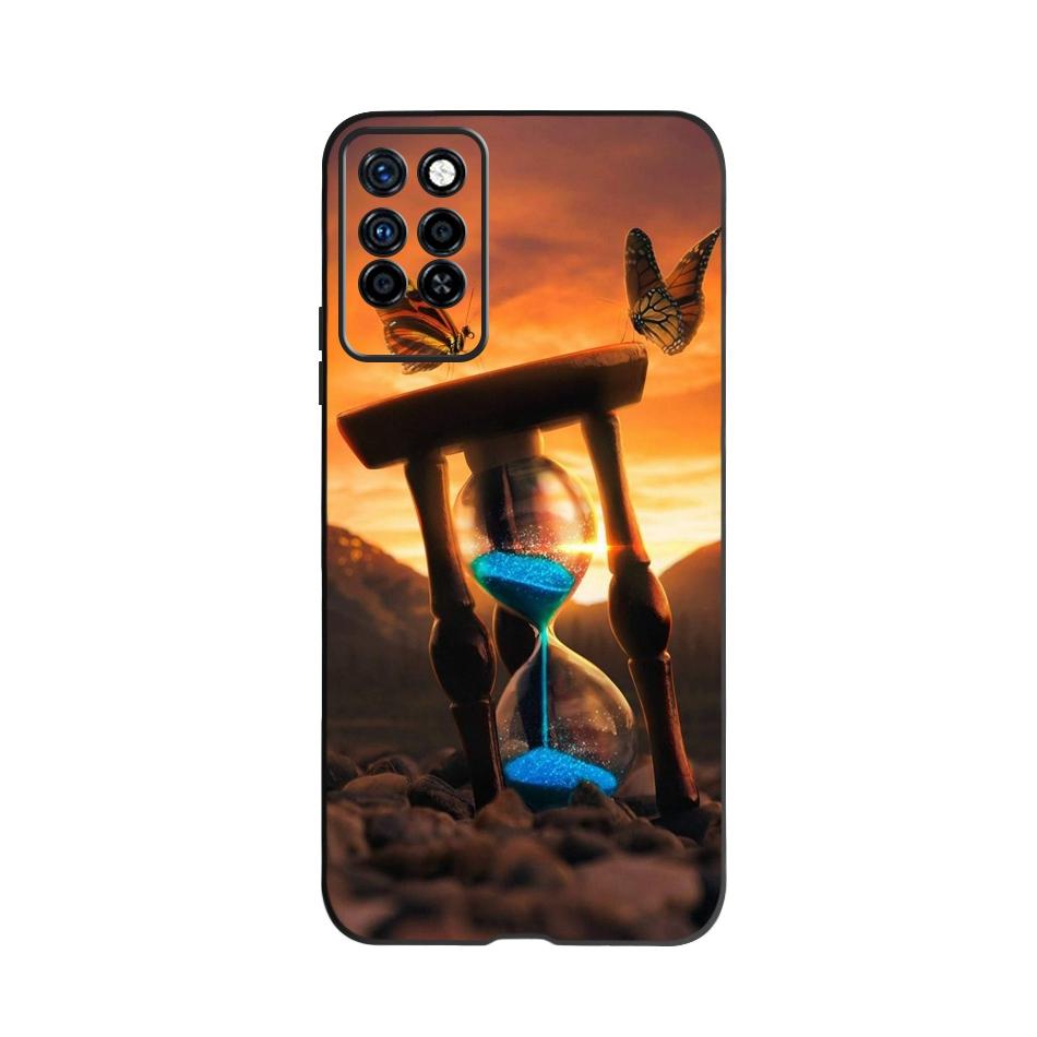 Süße Hülle Für Infinix Note 10 Pro NFC X695C X695 Handyhülle Schwarzes Silikon Weiche Hülle Für Infinix Note 10 Funda Note10 Pro 6.95"