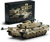 Nifeliz Challenger 2 Tank Building Adult Assembly Military Military Birthday Gift Blocks, Blocks, Model, Toy, Office/Home Decor, (1,761 Pieces,