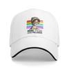 New More Pride Less Prejudice  Golf Hat Unisex Style Headwear  Daily Workouts Adjustable Sun Caps
