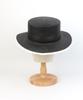 Yunibeosyeolkemiseuteuli Edge Taping Black Simple Panama Hat Panama Hat