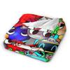 Sprunkis Plush Blanket Cartoon Game  Awesome Throw Blankets for  Sofa Bedding Lounge 150*125cm Plush Thin Quilt