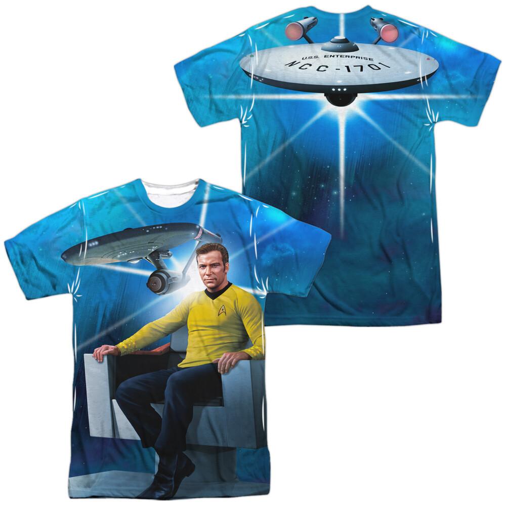 Star Trek TOS Kirk Ship T-Shirt M
