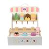 Children Wooden Ice Cream Toy Set Imaginative Play Motor Enhancement Skills