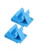 Quick and Easy Blue Glove Box Clips for Holden For Commodore VZ VY WK WL