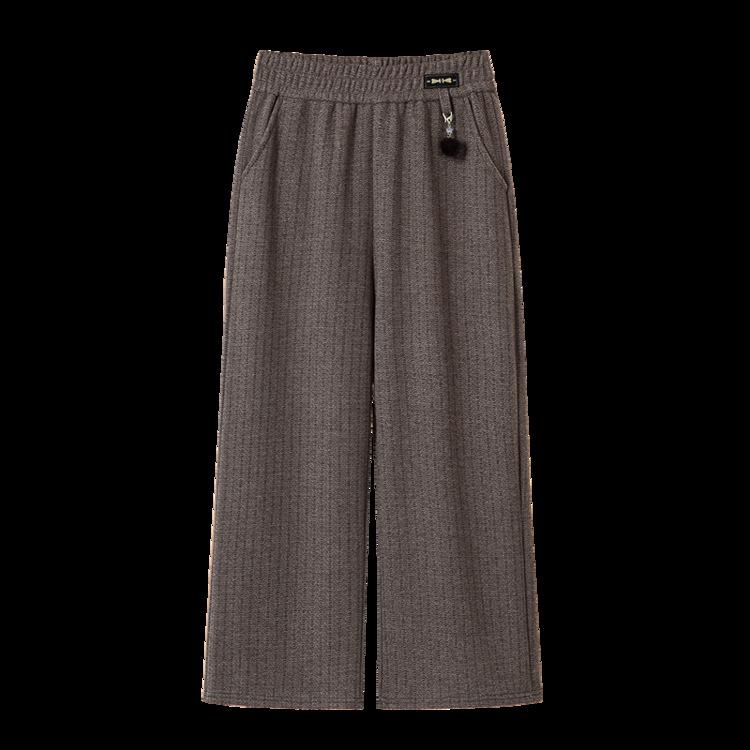 Spring 2026 Stylish Wide-Leg Pants for Middle-Aged & Elderly Women: Casual, Straight-Leg Design