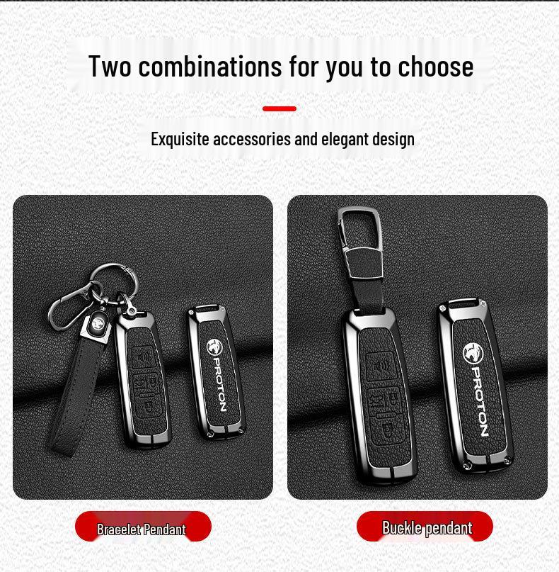 Proton Iriz, Persona, and Suprima S Key Cover and Buckle - Full Wrap Interior Car Accessories