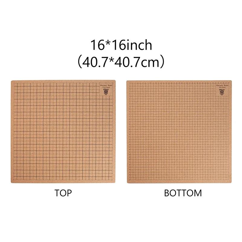 1Set Board Grided Cork Granny Square Crochet Crafting  Blocking For Knitting DIY Craft Supplies 2025