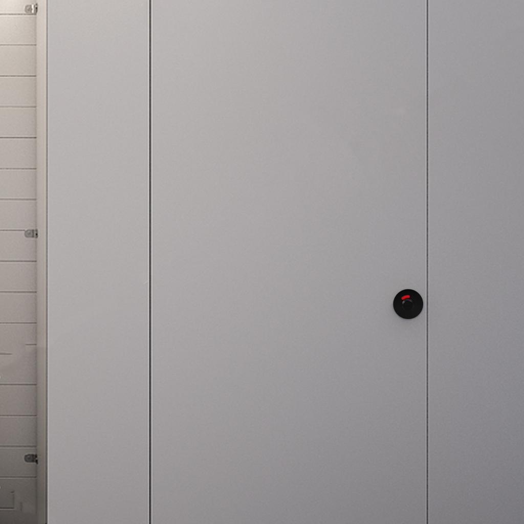 Türschloss Hotel Toilette Taschenriegel Badezimmerkabine Riegel Scheunentore für Schwarz Gewerblich