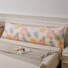 Soft Cotton Long Pillowcase 48x120/150/180cm Ins Style Floral Print Double Bed Single Piece