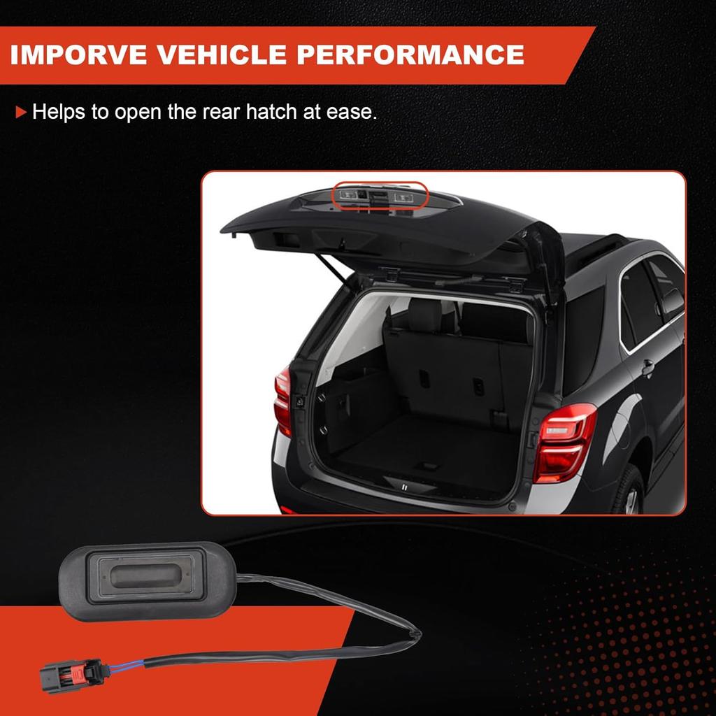 22862011 Trunk Hatch Release Switch Compatible with GMC Terrain Chevy Equinox 2010-2017 Replace Rear Liftgate Release Switch Button