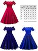 Elegant Plus Size Lace Dress With Off Panel Shoulder Design And High Waist Silhouette For Sophisticated Occasions