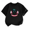 Potdemiel Pikachu Print  Children's T-Shirt, New Summer Style, Casual, Comfortable, and Breathable Children's Top