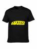 Mates Logo Graphic Print Black T-shirt