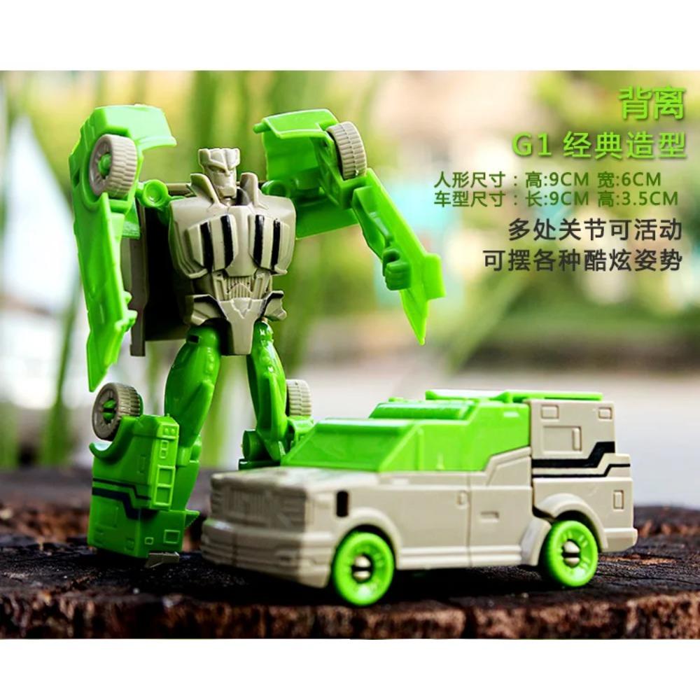 Transformasjon Deformasjon Robot Gul Bil Kompatibel Modell Bygging Barnes Blokk Hobbyer Bilmodell tidlig utdanning Barnes Leke