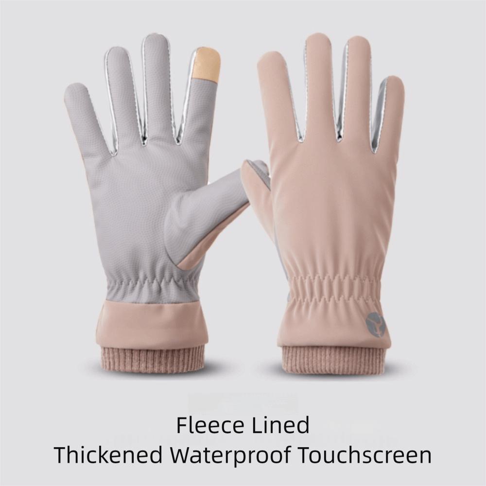 Waterproof Touch Screen Gloves Warm Cycling Mittens New Snowboard Gloves  Winter