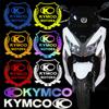 Příslušenství pro motocykly Samolepka 3D MOTO DIY Bike Motos pro KYMCO AK550 AK 550 Samolepky Absorb Accesorios Xtwon X Town