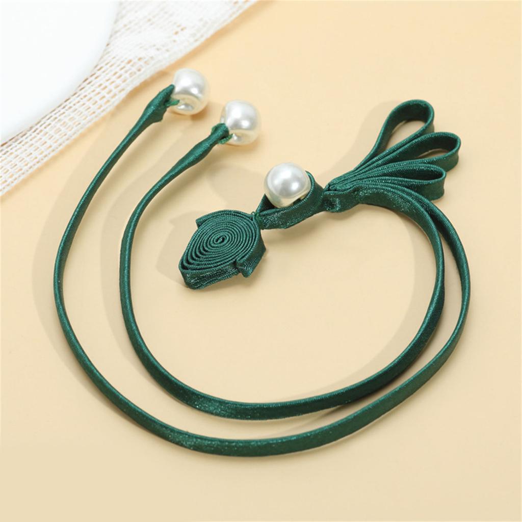 Handmade Cheongsam Sewing Fasteners Chinese Knots Frog Buttons with Long Tassles DIY Tang-Suit Decorative Buttons