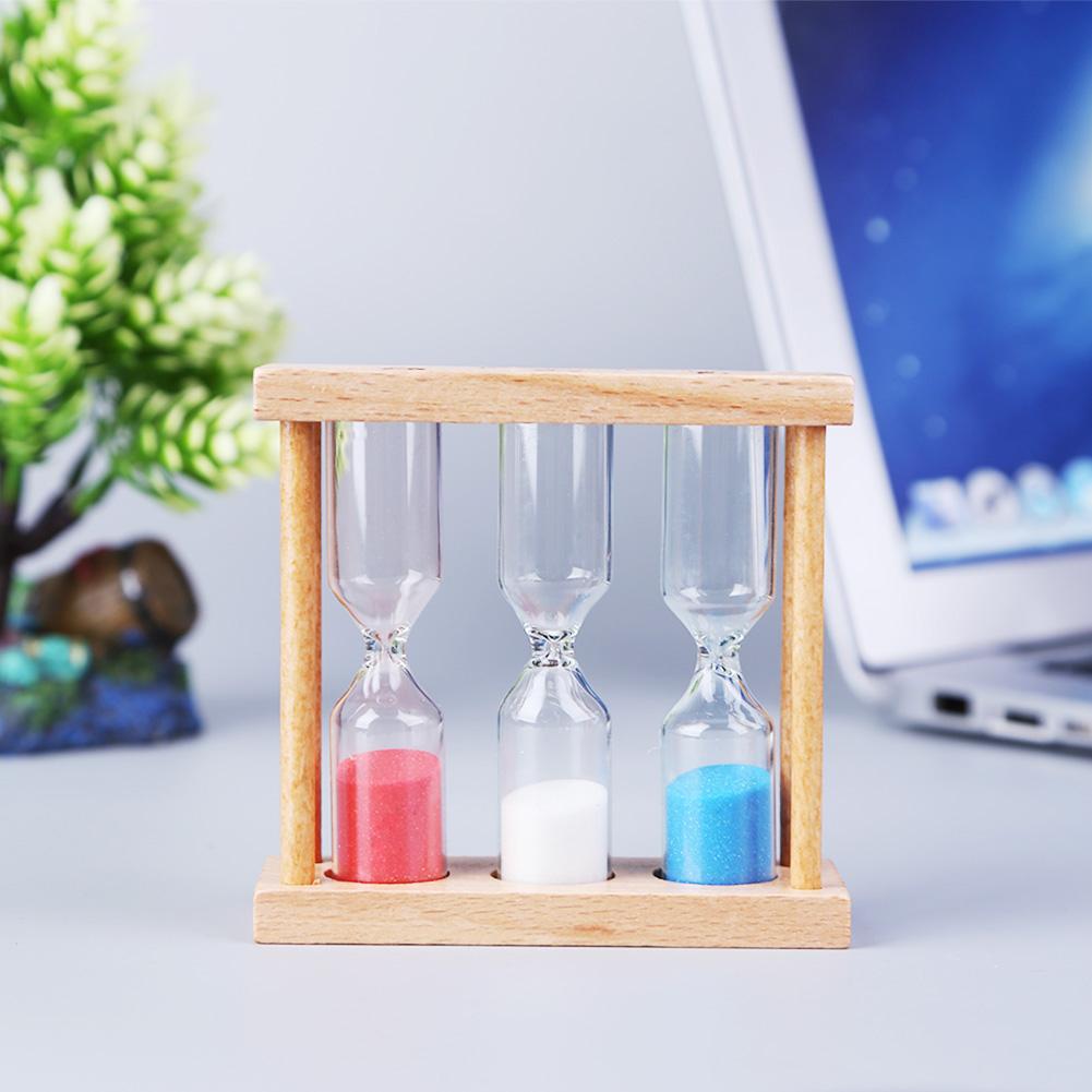 

Wood Frame Hourglass Sandglass Home Table Decor Birthday Gift Random Color China Mainland